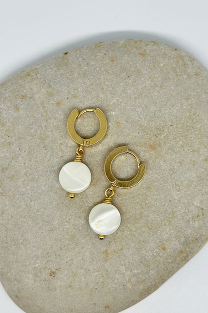 Moonwater Huggie Earrings