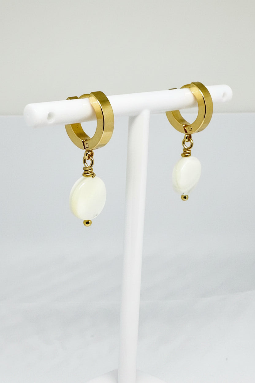 Moonwater Huggie Earrings