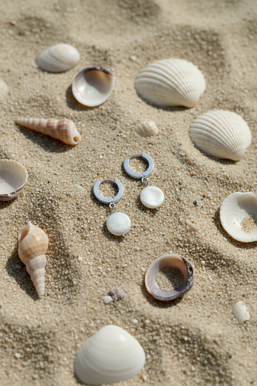 Moonwater Huggie Earrings